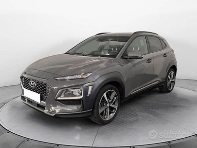Usata Hyundai Kona Style 177 CV (130 kW) 2018 Gray metallic SUV