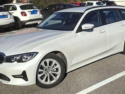 Usata BMW 320 Advantage 190 CV (139 kW) 2021 Bianco Station wagon