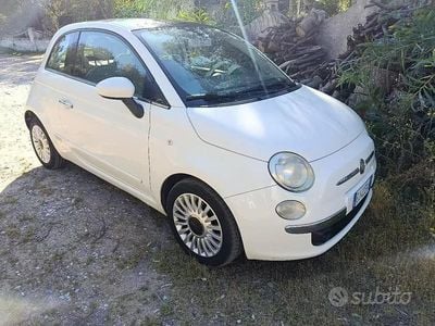 Usata Fiat 500 95 CV (69 kW) 2011 Bianco Berlina