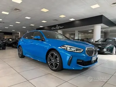Usata BMW 116 M Sport 116 CV (85 kW) 2021 Blu/azzurro Utilitaria