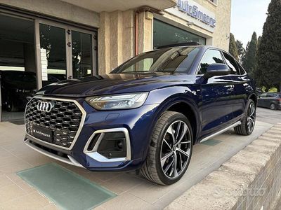 Usata Audi Q5 Sportback S-line plus 204 CV (150 kW) 2022 Blu SUV