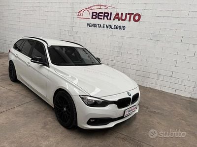 Usata BMW 316 Advantage 115 CV (84 kW) 2015 Bianco Station wagon