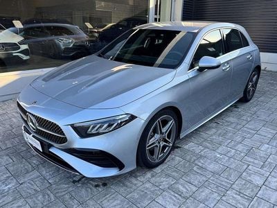 Usata Mercedes A180 AMG Line Premium 136 CV (100 kW) 2025 Argento hightech Berlina