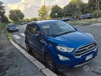 Usata Ford Ecosport 100 CV (73 kW) 2018 Blu SUV