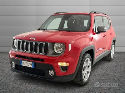 Usata Jeep Renegade Limited 131 CV (96 kW) 2021 Rosso SUV