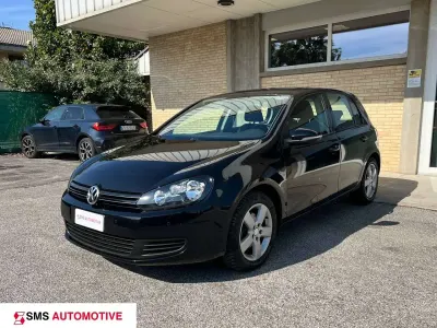 Usata VW Golf VI Trendline 105 CV (77 kW) 2010 Nero Utilitaria
