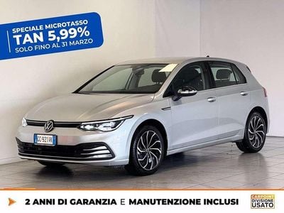 Usata VW Golf VII Style 150 CV (110 kW) 2020 Argento Berlina