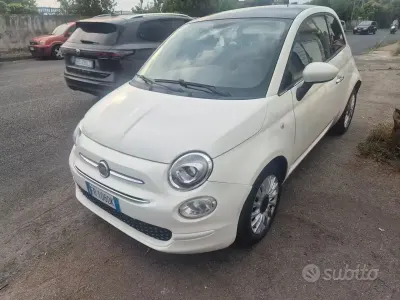 Usata Fiat 500 Lounge 69 CV (50 kW) 2018 Bianco Berlina