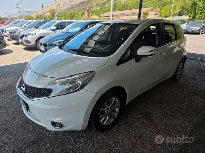 Usata Nissan Note Tekna 90 CV (66 kW) 2016 Bianco Utilitaria