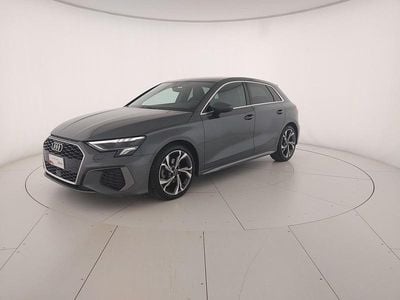 Usata Audi A3 S-Line 150 CV (110 kW) 2022 Grigio daytona perlato Berlina