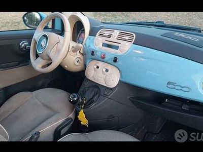 Usata Fiat 500 Pop 86 CV (63 kW) 2010 Blu Utilitaria