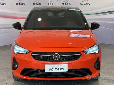 Usata Opel Corsa GS Line 101 CV (74 kW) 2020 Arancione Utilitaria