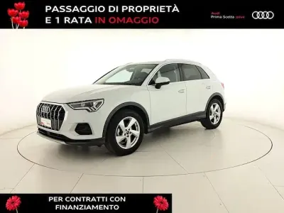 Usata Audi Q3 Advanced Plus 150 CV (110 kW) 2024 Bianco ghiacciaio metallizzato SUV