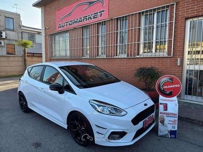 Usata Ford Fiesta ST-Line 125 CV (91 kW) 2021 Bianco Utilitaria