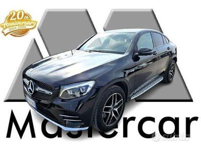 Usata Mercedes GLC43 AMG AMG 367 CV (269 kW) 2018 Nero ossidiana Coupé