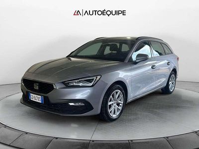 Usata Seat Leon Style 150 CV (110 kW) 2021 Argento Station wagon
