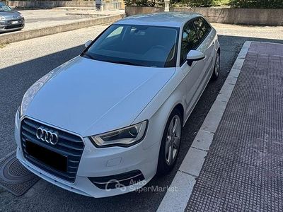 Usata Audi A3 Ambition 110 CV (80 kW) 2016 Bianco Berlina