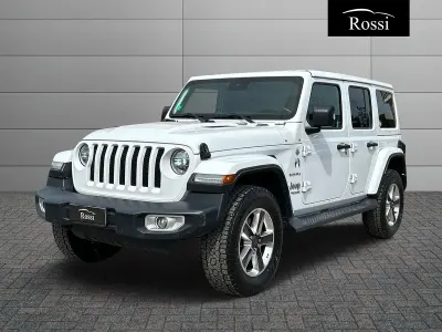 Usado Jeep Wrangler Sahara 200 CV (147 kW) 2019 Blanco SUV