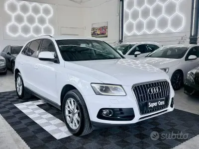 Usata Audi Q5 Advanced 177 CV (130 kW) 2014 Bianco SUV