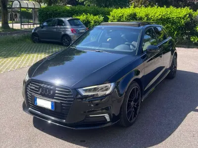 Usata Audi A3 Sportback e-tron Sport 150 CV (110 kW) 2017 Nero Utilitaria