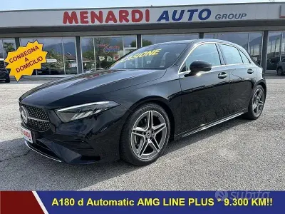 Usata Mercedes A180 Advanced Plus 116 CV (85 kW) 2024 Nero Berlina