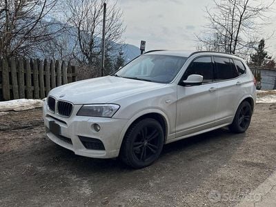 Usata BMW X3 M Sport 184 CV (135 kW) 2012 Bianco SUV