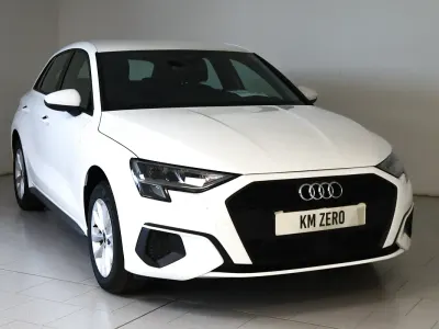 Usata Audi A3 150 CV (110 kW) 2023 Bianco Berlina
