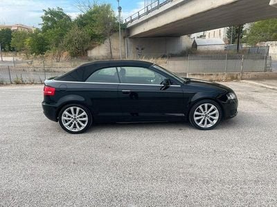 Usata Audi A3 Cabriolet 105 CV (77 kW) 2010 Nero Cabrio