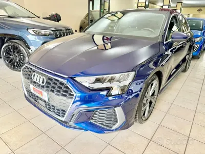 Usata Audi A3 S-Line 116 CV (85 kW) 2022 Blu Berlina