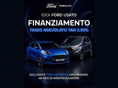 Usata Ford Puma ST-Line 125 CV (91 kW) 2022 Azzurro metallizzato SUV