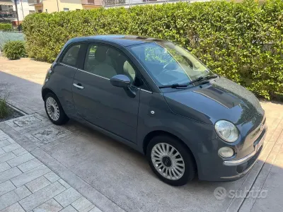 Usata Fiat 500 69 CV (50 kW) 2011 Grigio Utilitaria