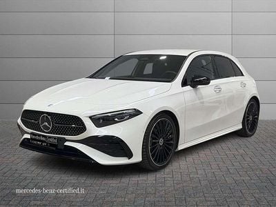 Gebraucht Mercedes A180 AMG Line Premium Plus 116 PS (85 kW) 2023 Weiß Limousine