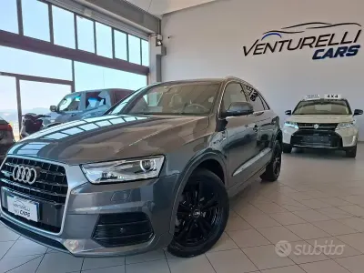 Usata Audi Q3 S-Line 150 CV (110 kW) 2015 Grigio SUV