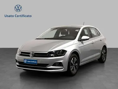 Usata VW Polo Comfortline 80 CV (58 kW) 2020 Argento riflesso metallizzato Utilitaria
