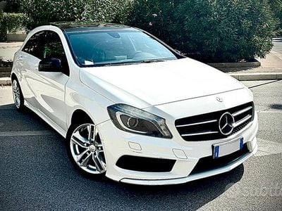 Usata Mercedes A180 AMG 109 CV (80 kW) 2012 Bianco Berlina