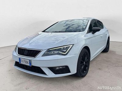 Usata Seat Leon Business 116 CV (85 kW) 2018 Bianco Utilitaria