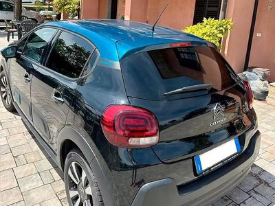 Usata Citroën C3 Shine 77 CV (56 kW) 2022 Nero Utilitaria