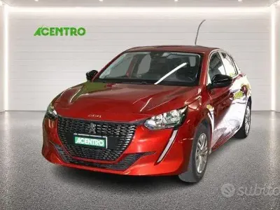 Usata Peugeot 208 Active 95 CV (69 kW) 2022 Rosso Utilitaria