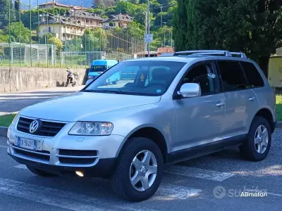 Usata VW Touareg R 174 CV (127 kW) 2003 Grigio SUV