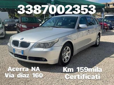 Begagnad BMW 520 163 HK (119 kW) 2006 Silver Kombi