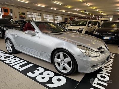 Usata Mercedes SLK200 163 CV (119 kW) 2005 Grigio Cabrio