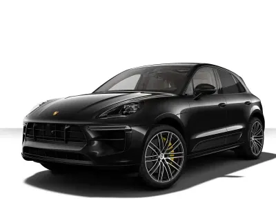 Usata Porsche Macan Turbo 441 CV (324 kW) 2020 Nero jet metallizzato SUV