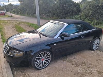 Usata Audi A4 Cabriolet S-Line 170 CV (125 kW) 2002 Nero Cabrio