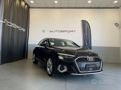 Usata Audi A3 Advanced 150 CV (110 kW) 2023 Nero Berlina