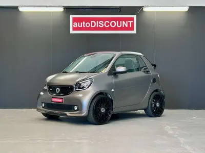 Usata Smart ForTwo Cabrio Brabus Xclusive 109 CV (80 kW) 2018 Grigio Cabrio