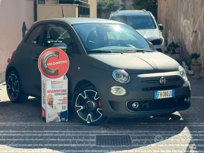 Usata Fiat 500 S 105 CV (77 kW) 2017 Verde Utilitaria