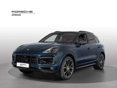Usata Porsche Cayenne Platinum Edition 340 CV (250 kW) 2022 Blu mounlight SUV