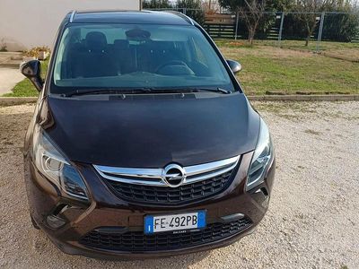 Usata Opel Zafira 136 CV (100 kW) 2016 Marrone Monovolume