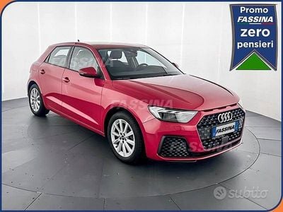 Usata Audi A1 Sportback 110 CV (80 kW) 2024 Rosso Utilitaria