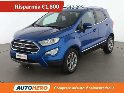 Begagnad Ford Ecosport Titanium 101 HK (74 kW) 2018 Blå SUV